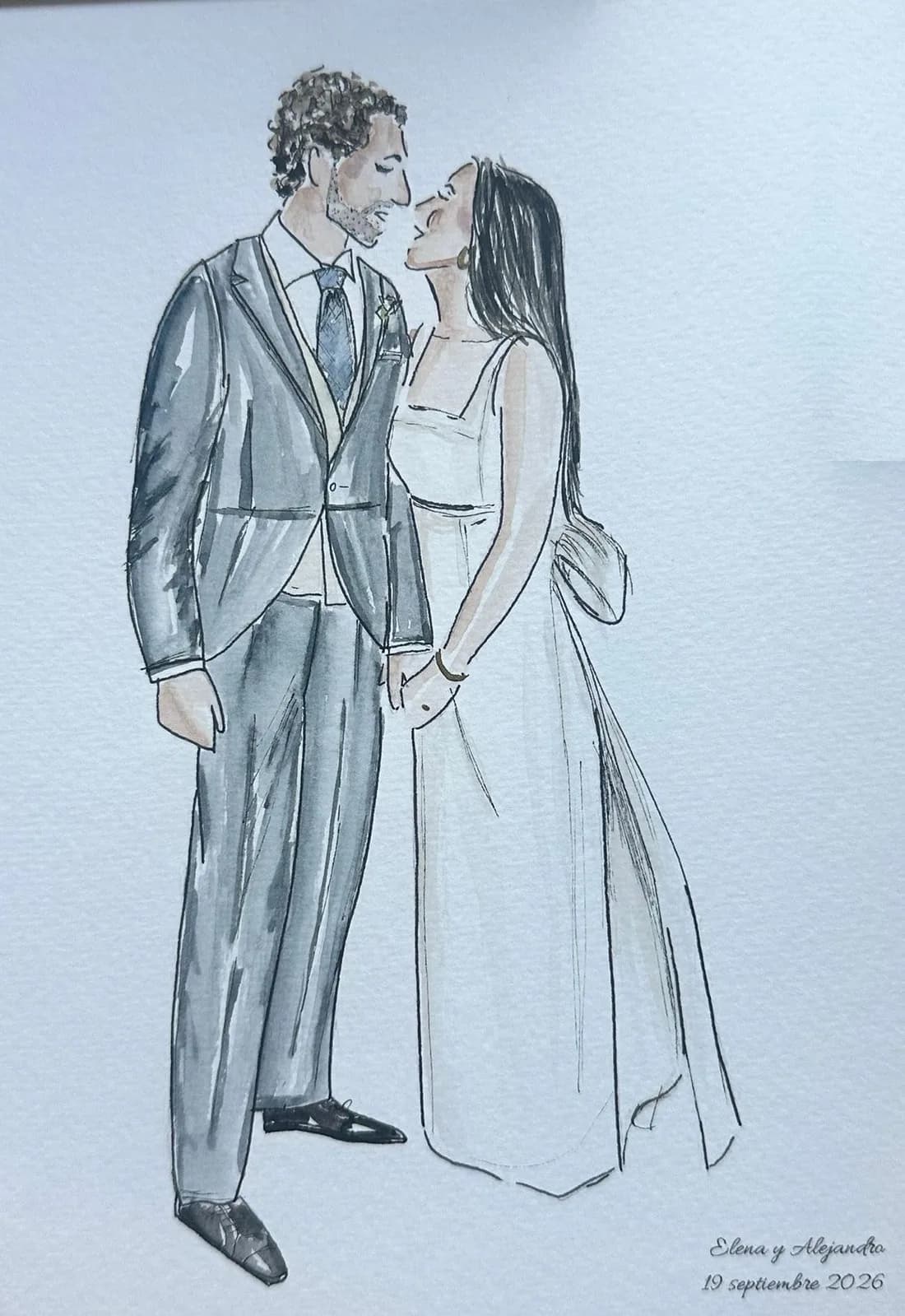 Ejemplo de retrato ilustrado 1