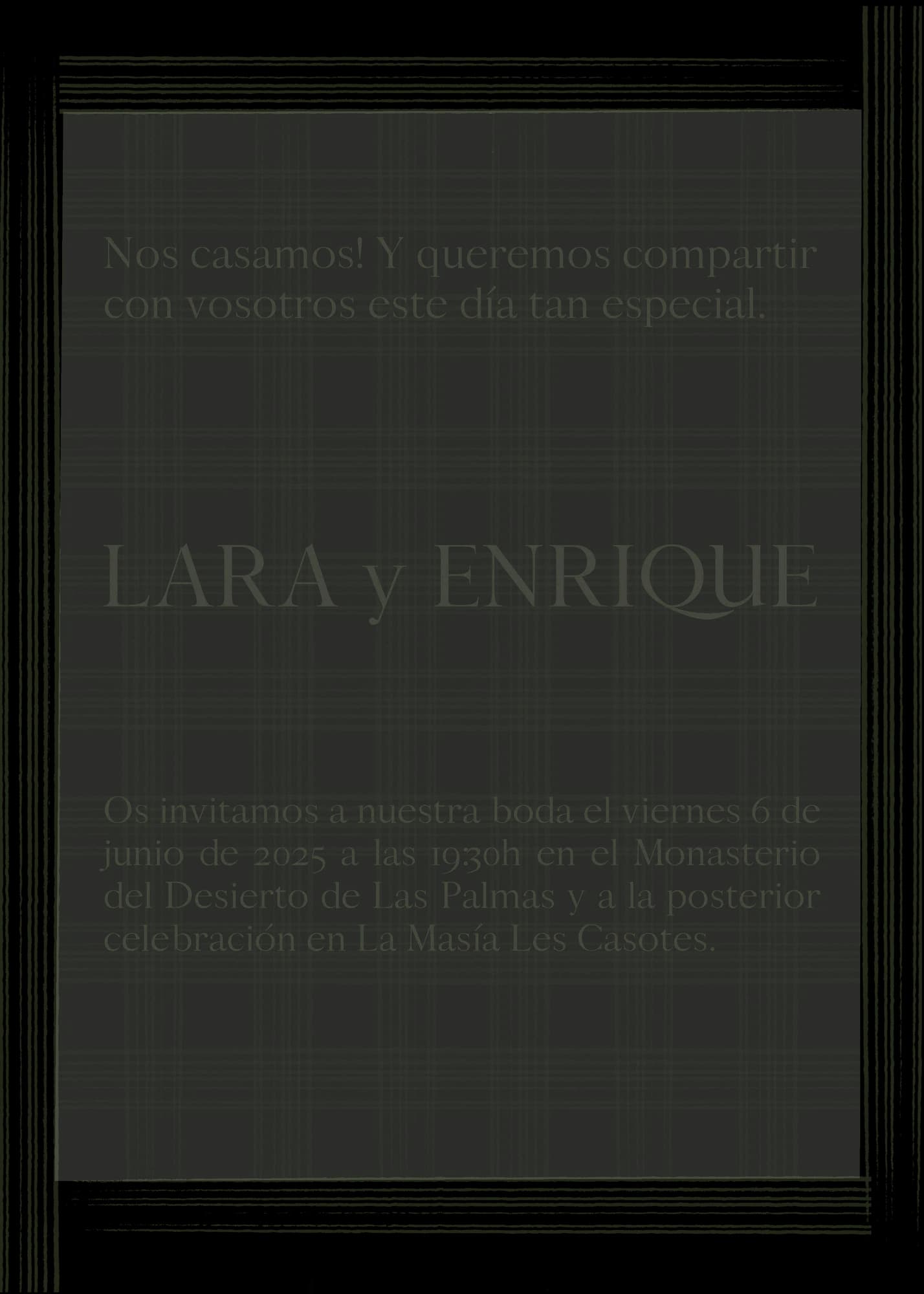 Invitación de Boda 3